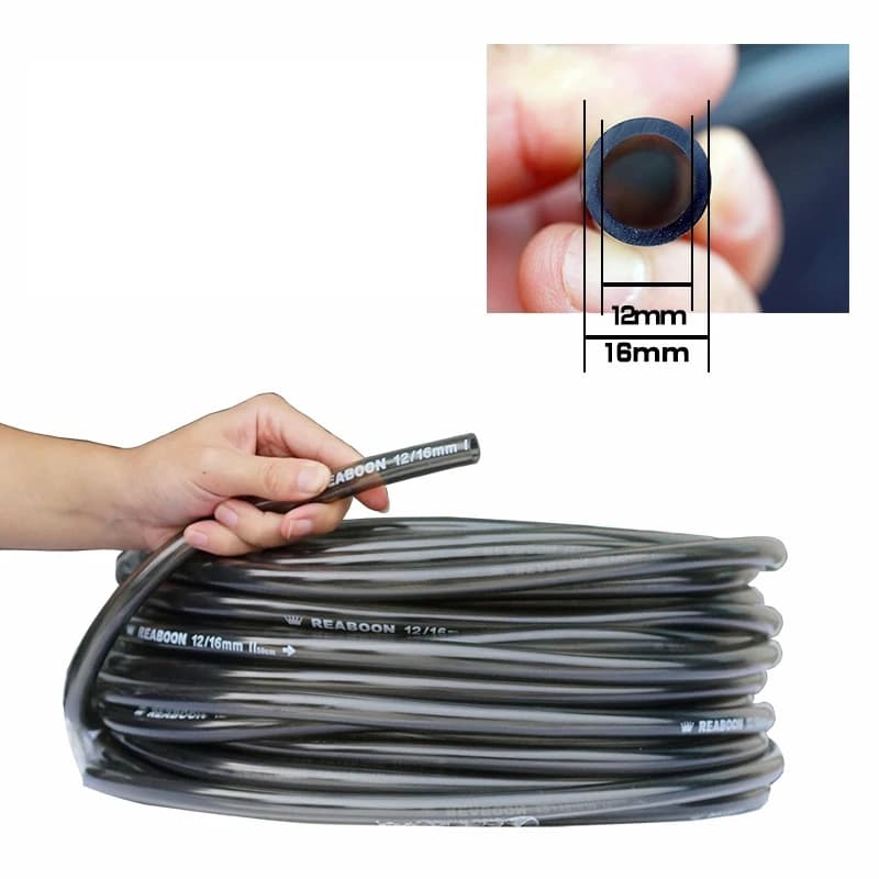 8/12/16mm Aquarium Green Hose for Water Pump Filter Accessories Tube Fish Tank Water Pipe Cleaning Tool Garden Irrigation Hose