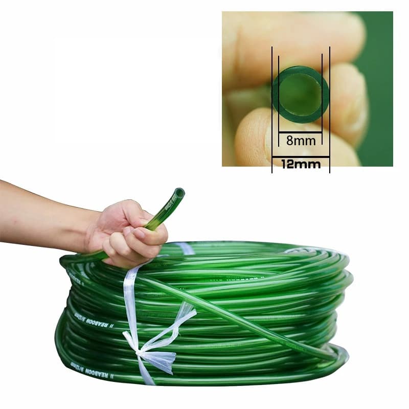 8/12/16mm Aquarium Green Hose for Water Pump Filter Accessories Tube Fish Tank Water Pipe Cleaning Tool Garden Irrigation Hose