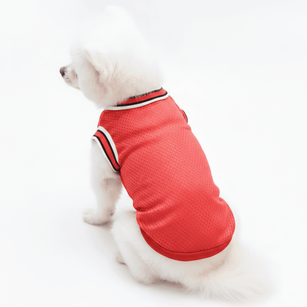 Pet Clothes Basketball Vest Large Mesh Summer Dog Clothes
