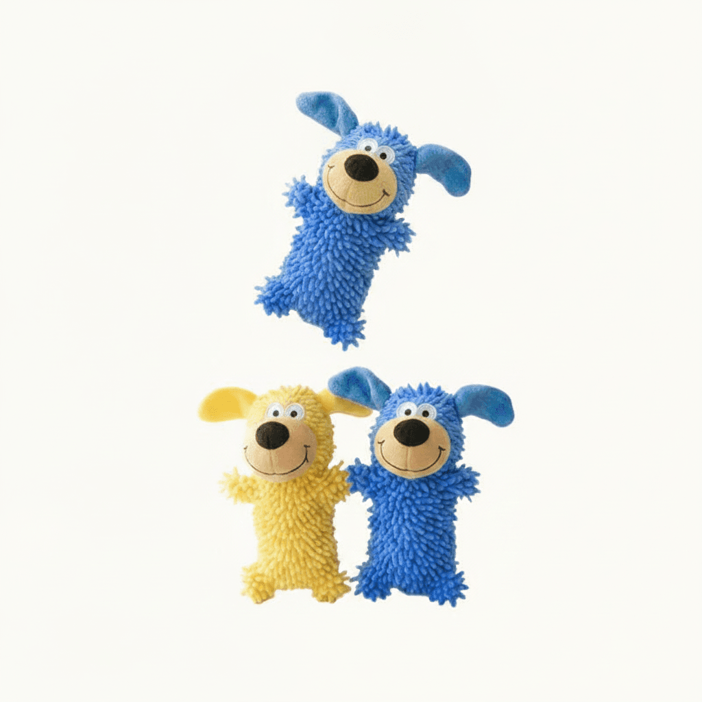 Screaming Dog Toy Blue Dog Teeth Cleaning Interactive Companion Vocal Cleaning Oral Sound Boredom Relief Toy Dog Christmas Gifts Dog Toys Dog Toy Dog Products