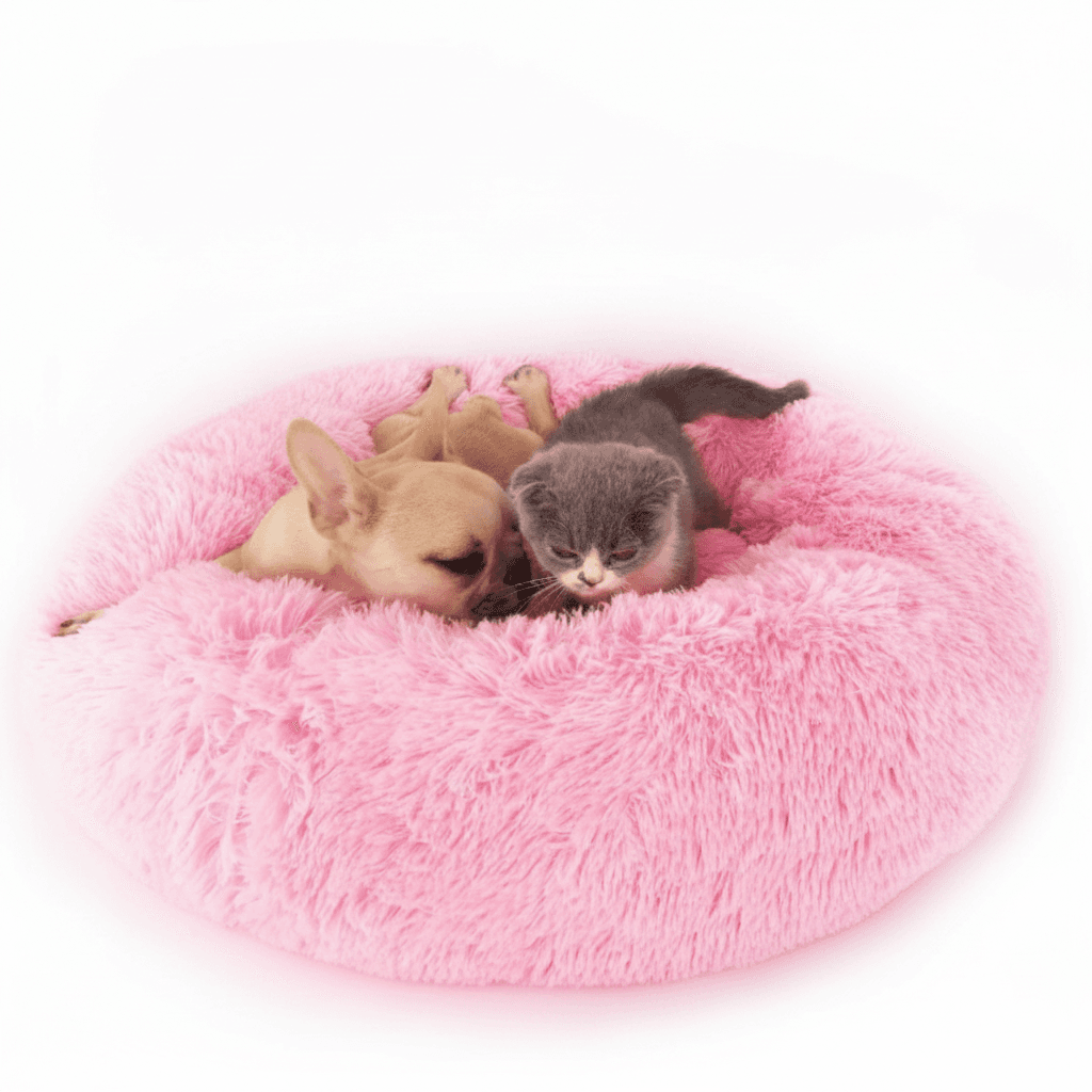 Round Long Hairy Autumn And Winter Nest Pad Cat Mattress