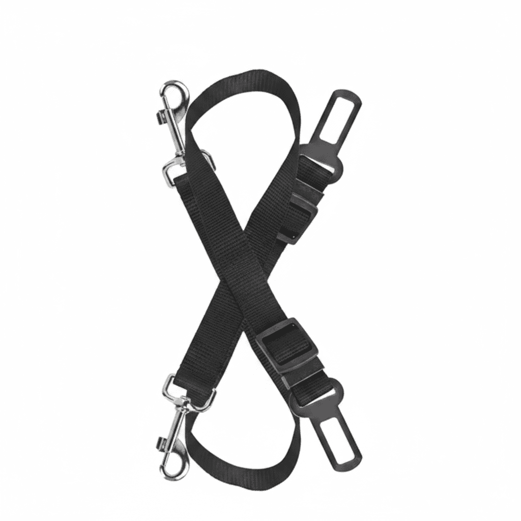 2Pcs Pet Dog Seat Belt Leash Adjustable Pet Dog Cat Safety Leads Harness
