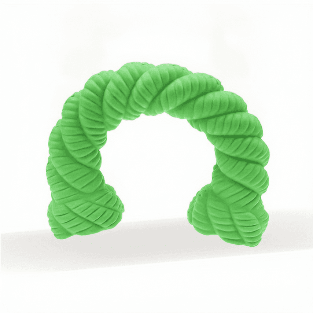 Natural Rubber Horseshoe-Shaped Chew Toys,Dog Toys For Aggressive Chewers, Dog Toys For Medium Large Dogs, Toys For Traning