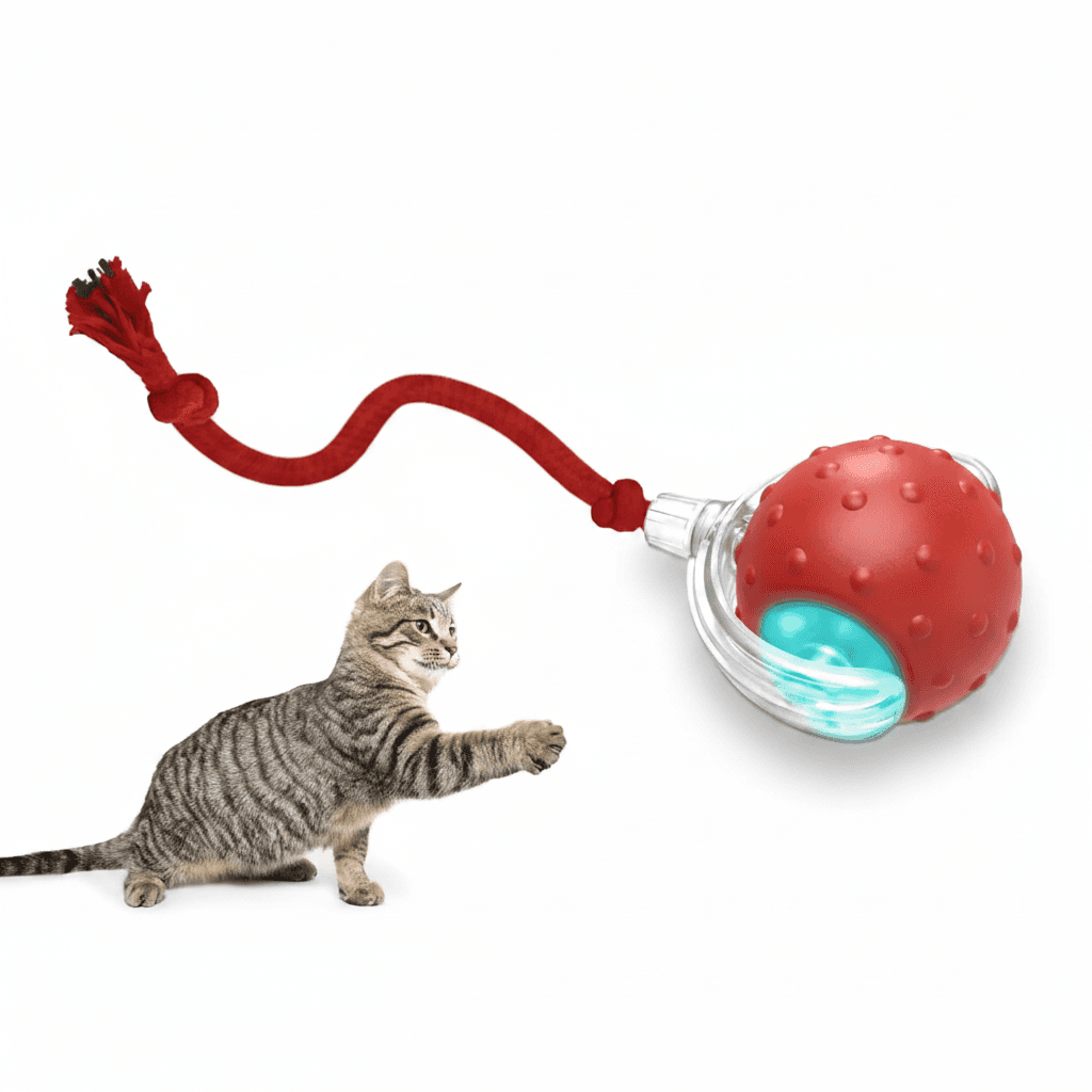 Interactive Cat Toy Ball Super Drive Cat Rolling Ball